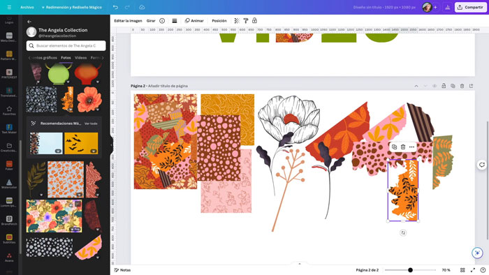 paso 5 letras bonitas en canva